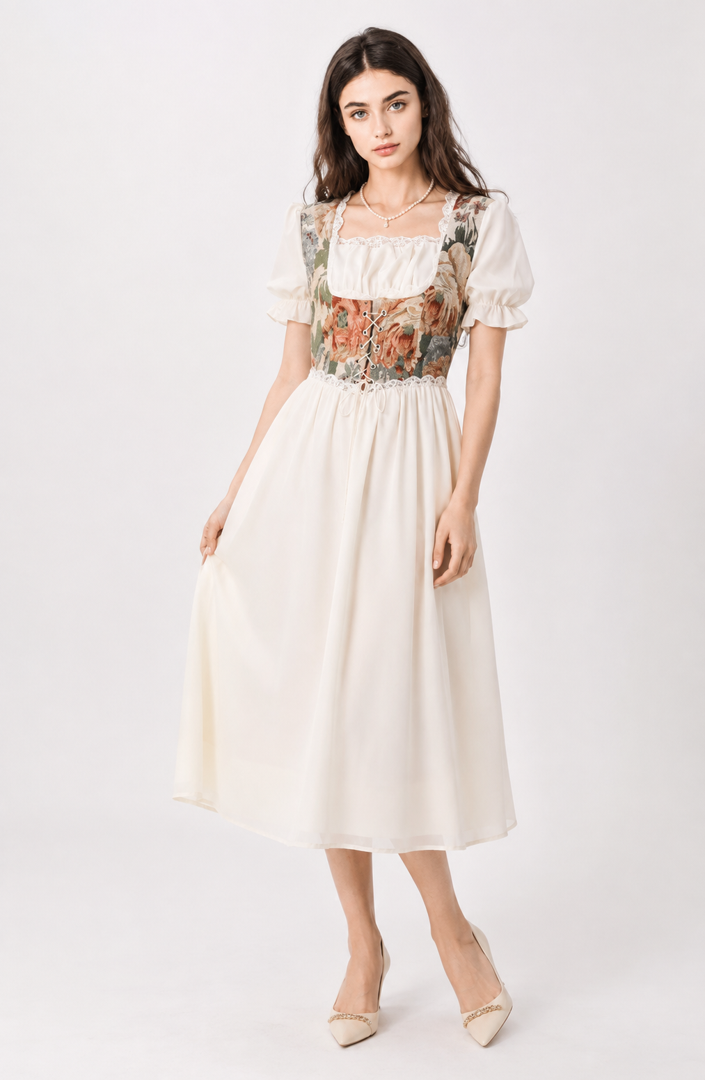 Jovera Joyce Élodie Fleur Corset Princess Dress