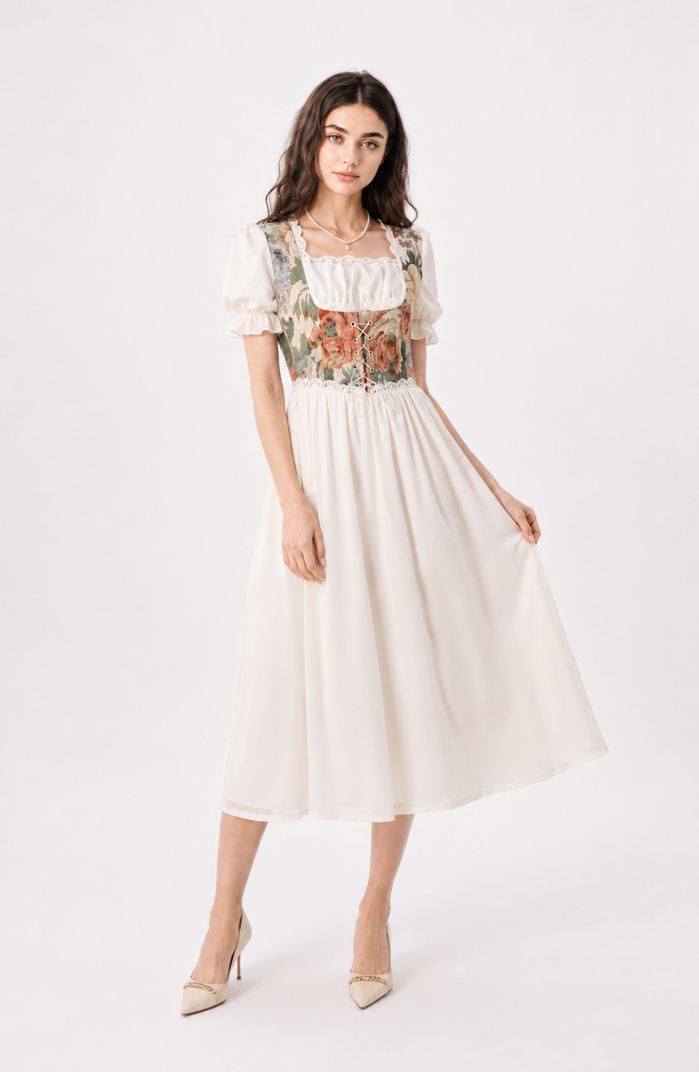 Jovera Joyce Élodie Fleur Corset Princess Dress