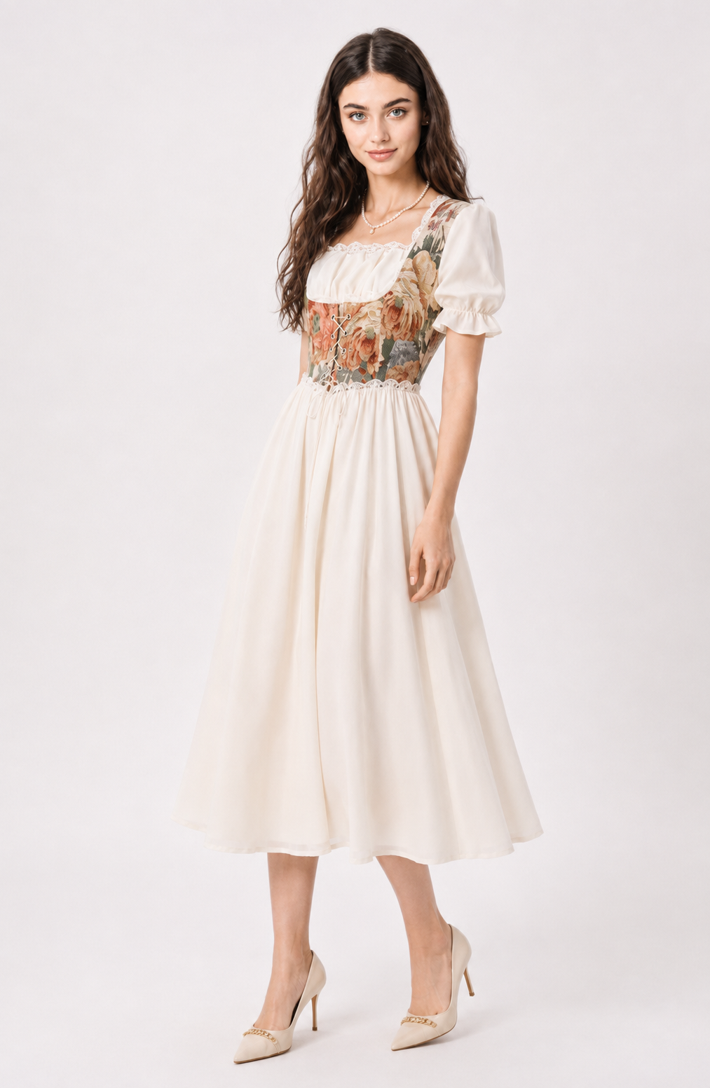 Jovera Joyce Élodie Fleur Corset Princess Dress