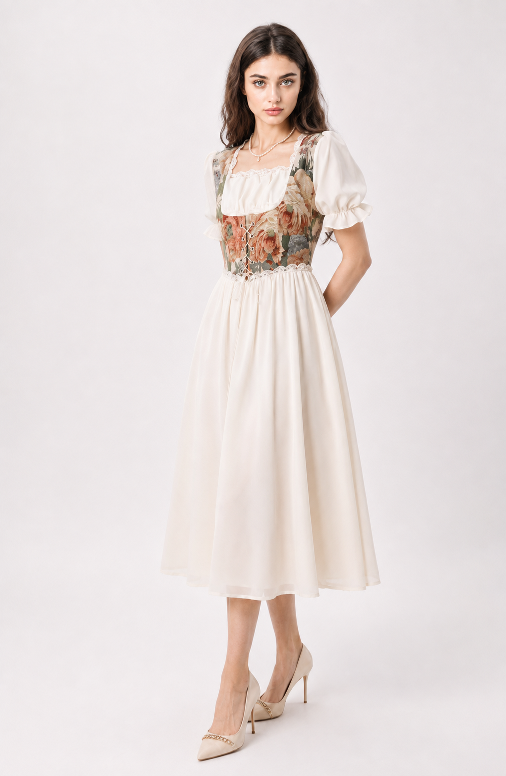 Jovera Joyce Élodie Fleur Corset Princess Dress