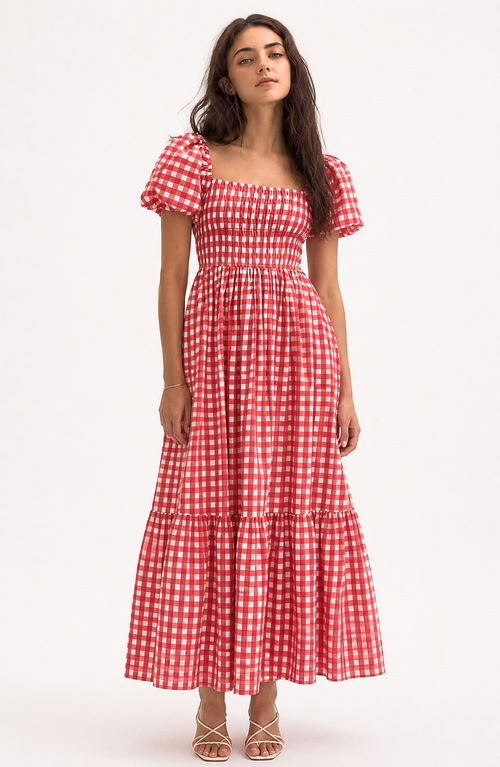 Jovera Joyce Amélie Gingham Élan Dress