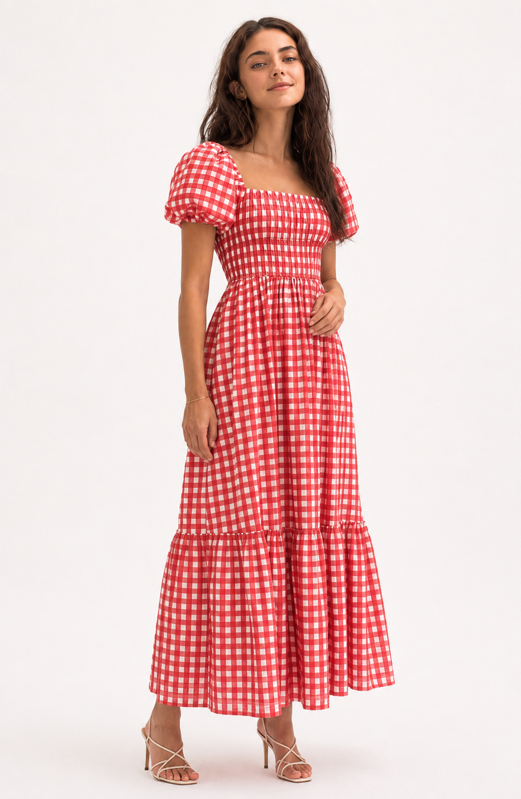 Jovera Joyce Amélie Gingham Élan Dress