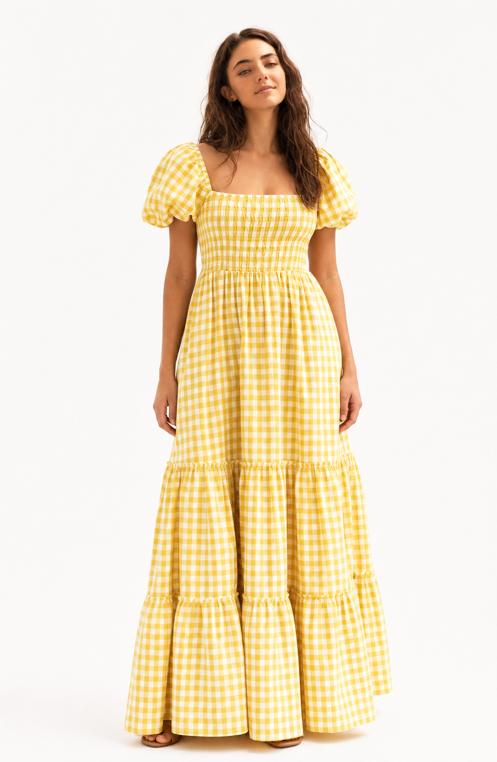 Jovera Joyce Amélie Gingham Élan Dress