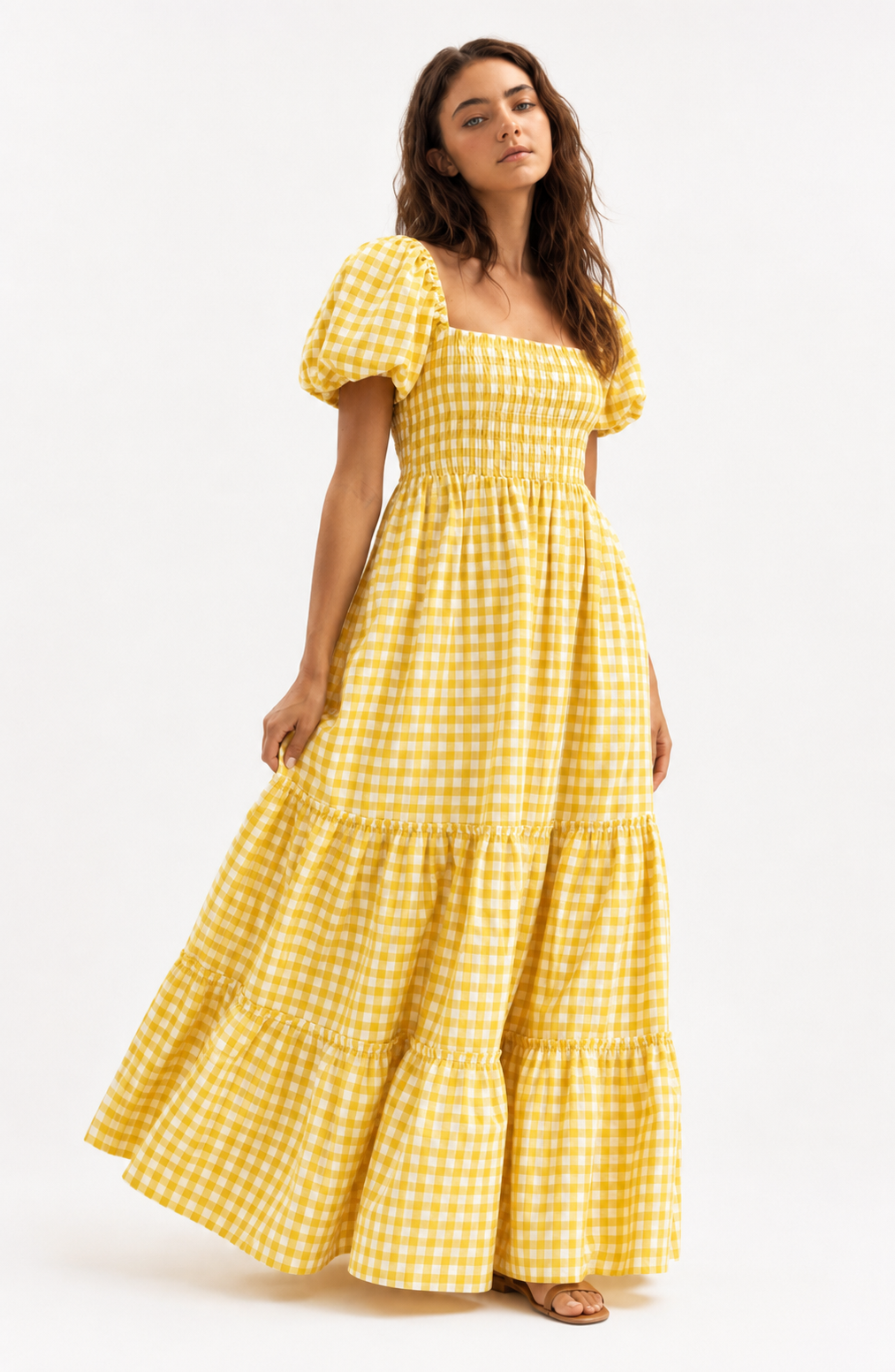 Jovera Joyce Amélie Gingham Élan Dress