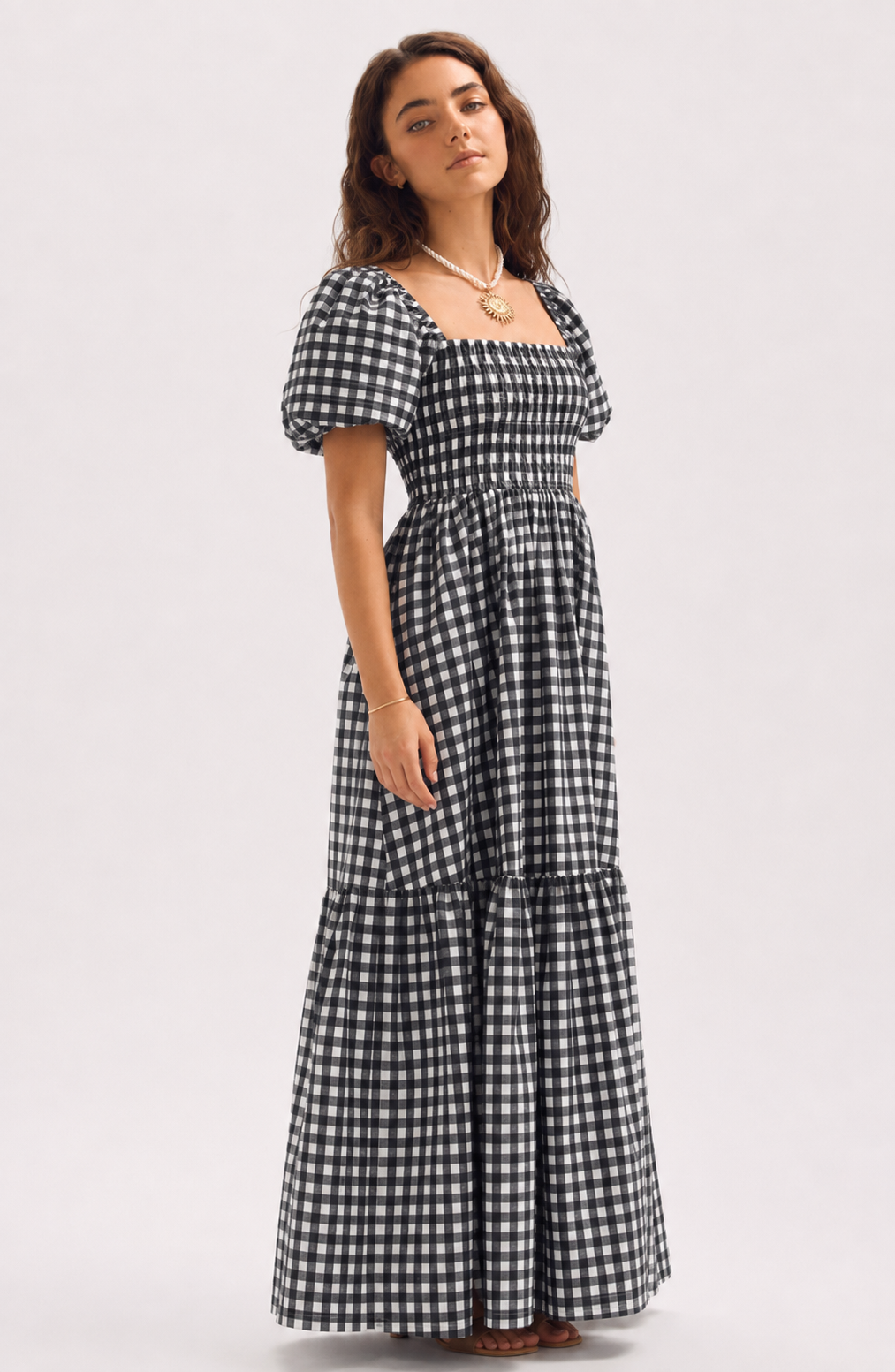 Jovera Joyce Amélie Gingham Élan Dress