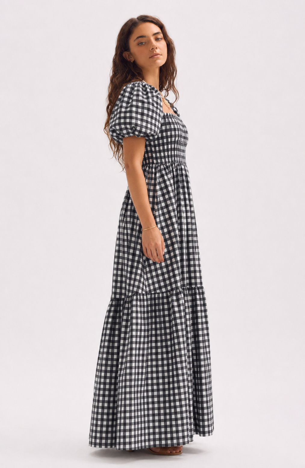 Jovera Joyce Amélie Gingham Élan Dress