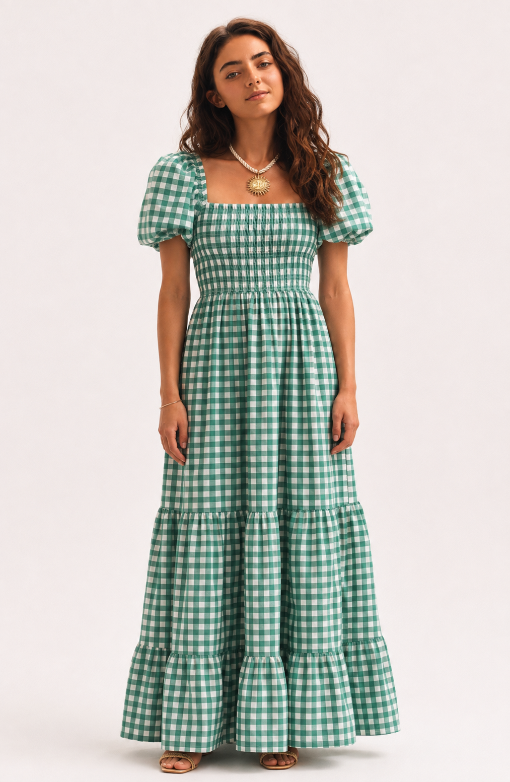Jovera Joyce Amélie Gingham Élan Dress
