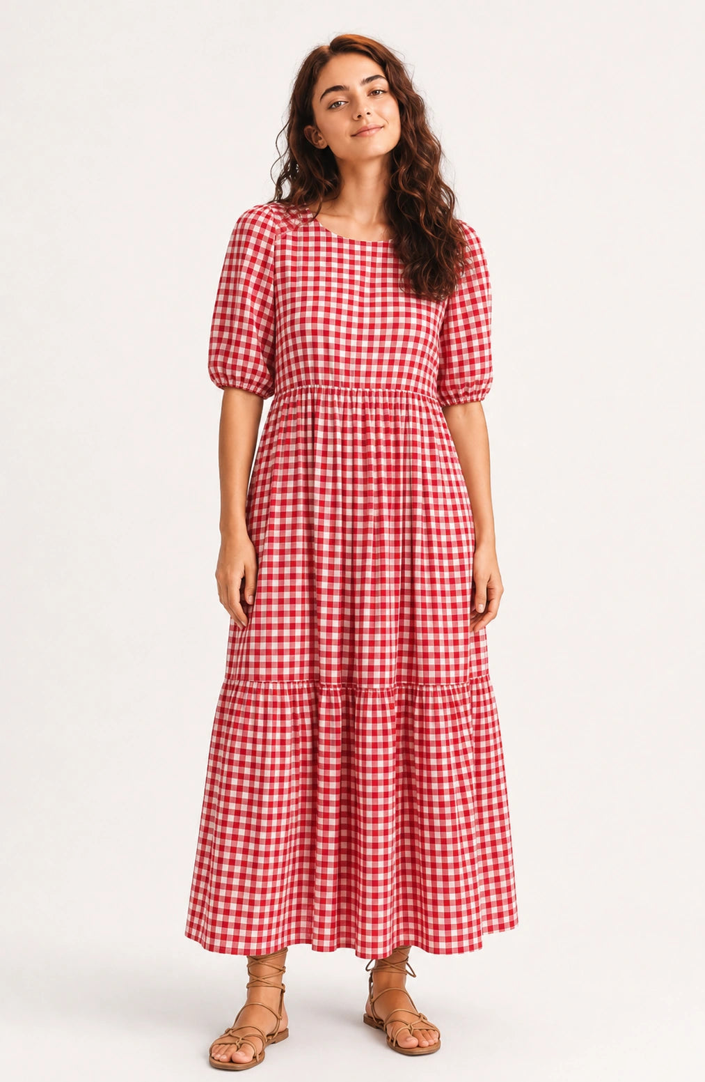 Jovera Joyce Solène Plaid Reverie Dress