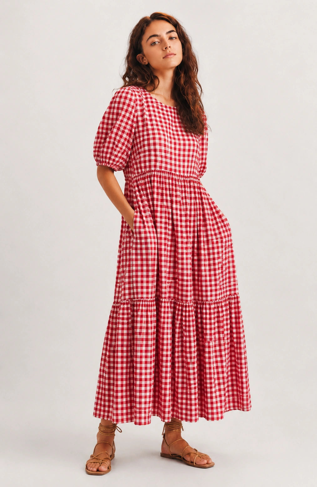 Jovera Joyce Solène Plaid Reverie Dress