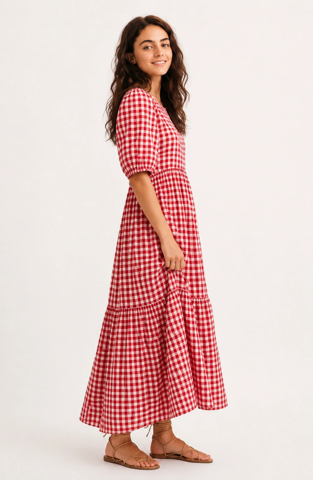 Jovera Joyce Solène Plaid Reverie Dress