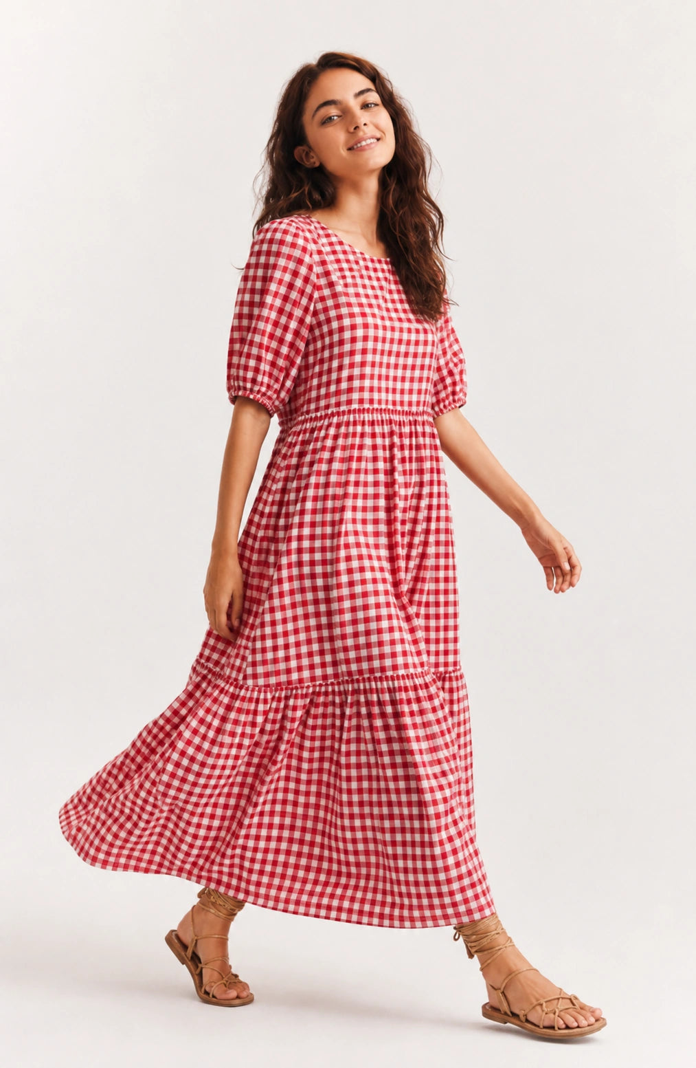 Jovera Joyce Solène Plaid Reverie Dress