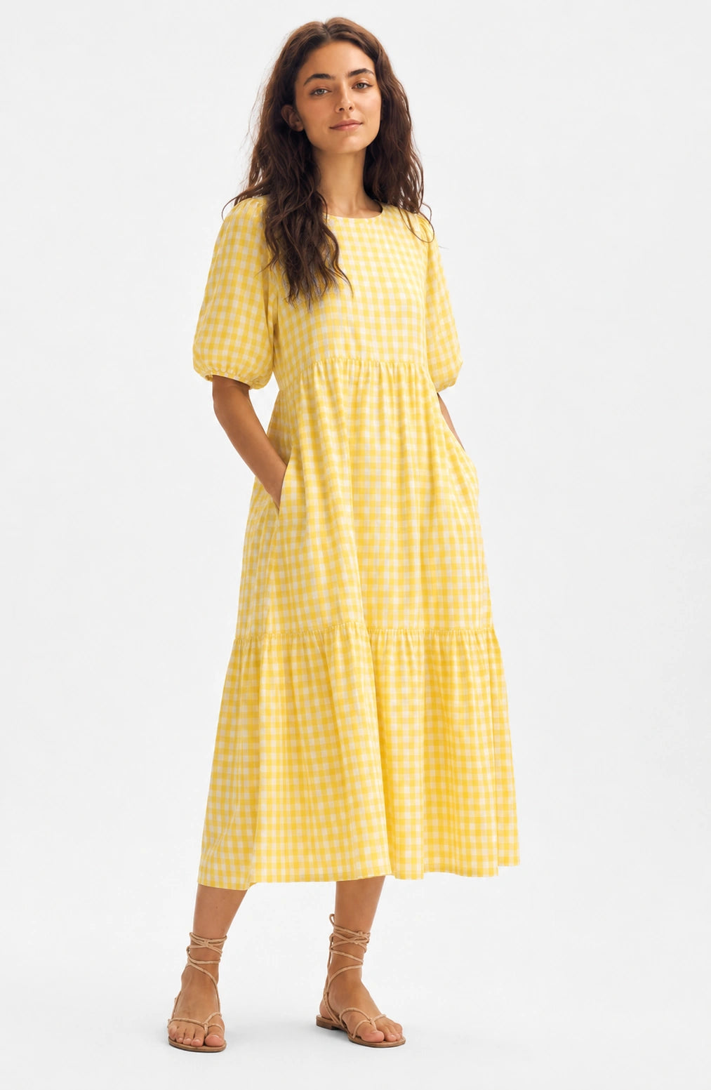 Jovera Joyce Solène Plaid Reverie Dress