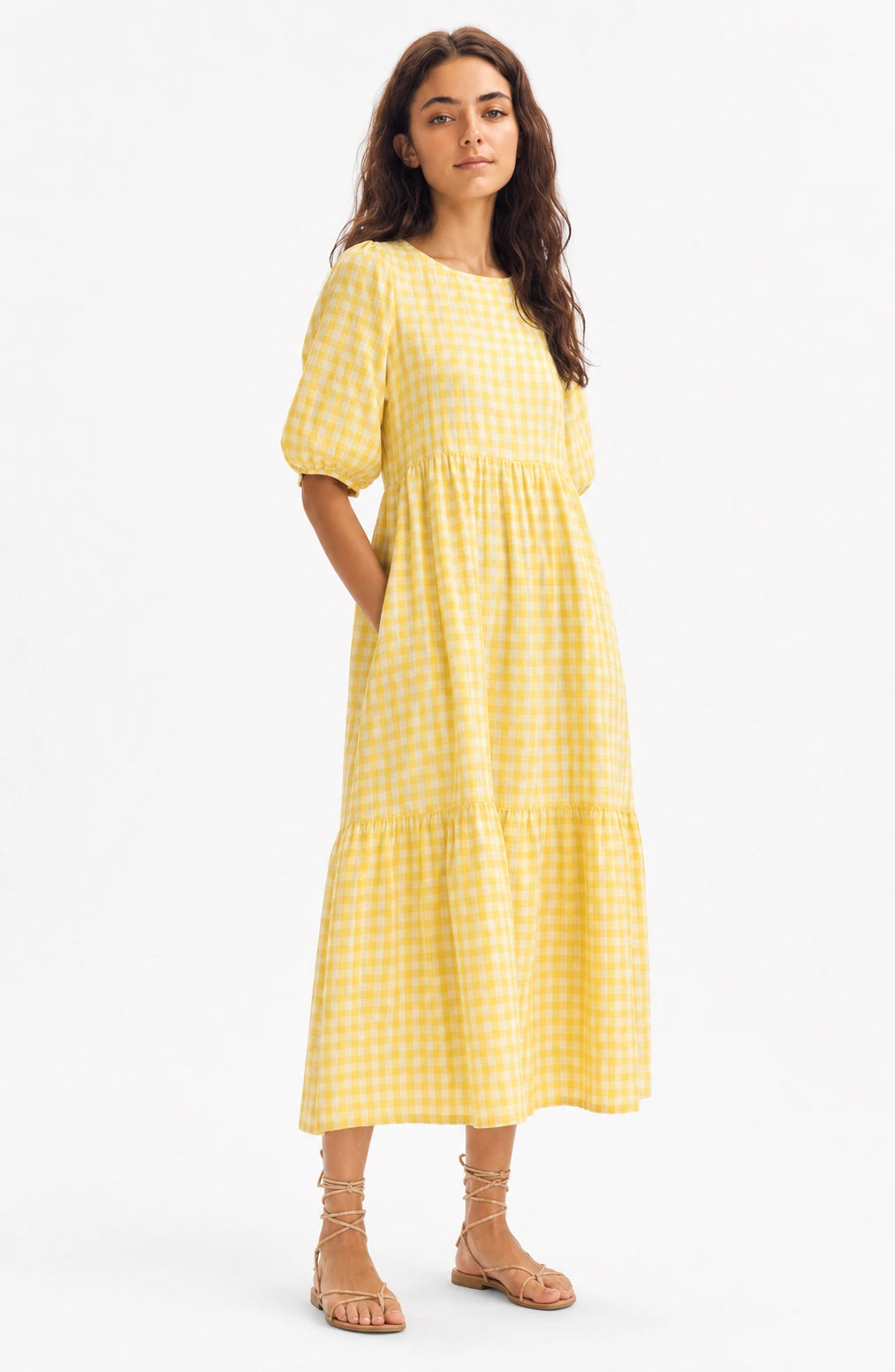 Jovera Joyce Solène Plaid Reverie Dress